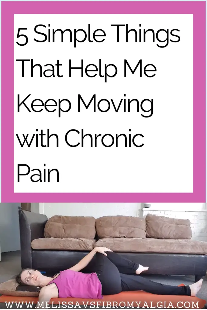 5 simple things that help me keep motivated to exercise in chronic pain