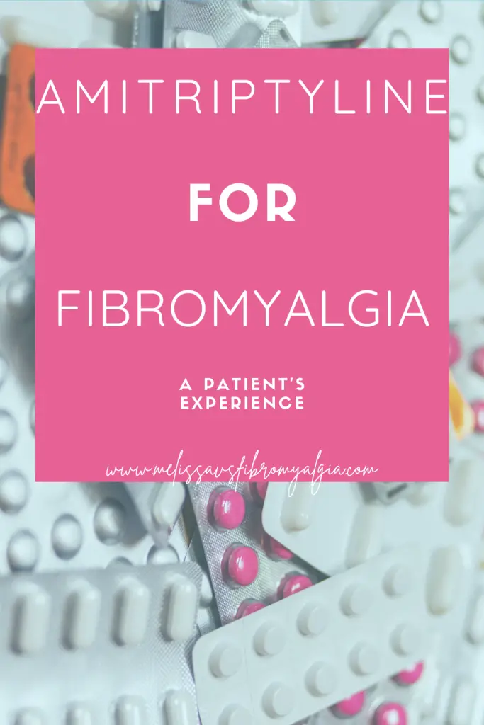 amitriptyline for fibromyalgia