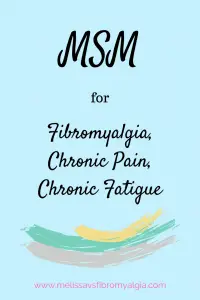 MSM for fibromyalgia