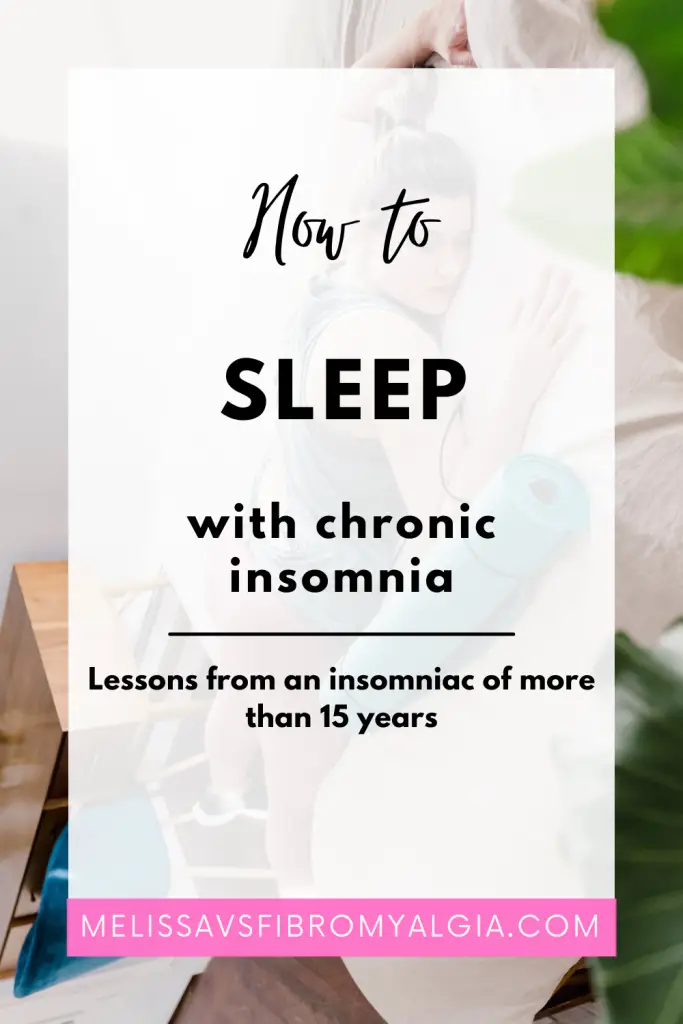 sleep tips and tricks for chronic insomnia