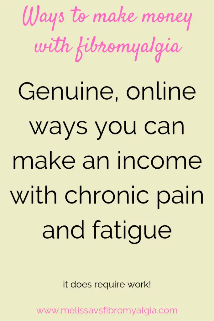 an income with fibromyalgia