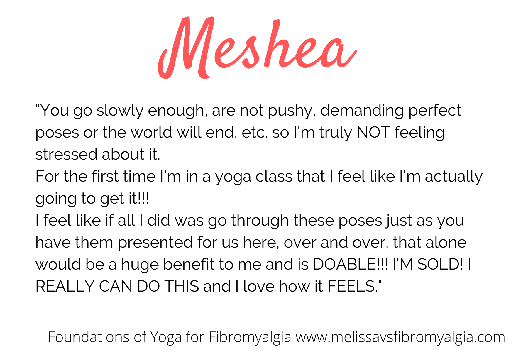 meshea testimonial
