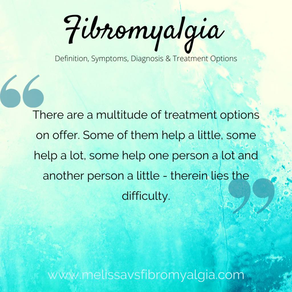 fibromyalgia definition symptoms diagnosis and treatment options