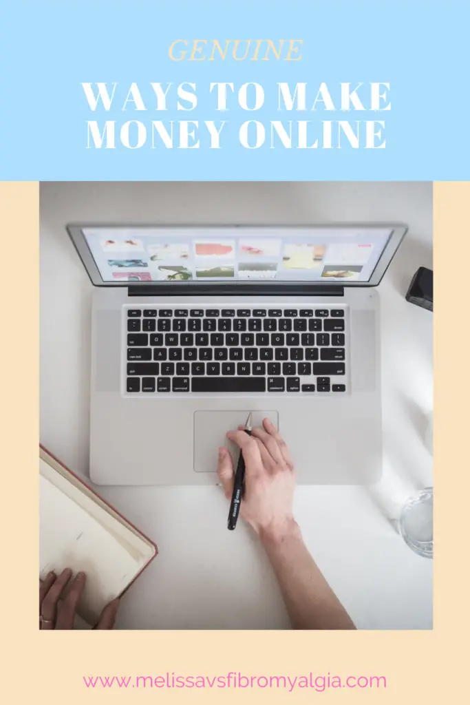 genuine ways to make money online with a chronic illness fibromyalgia