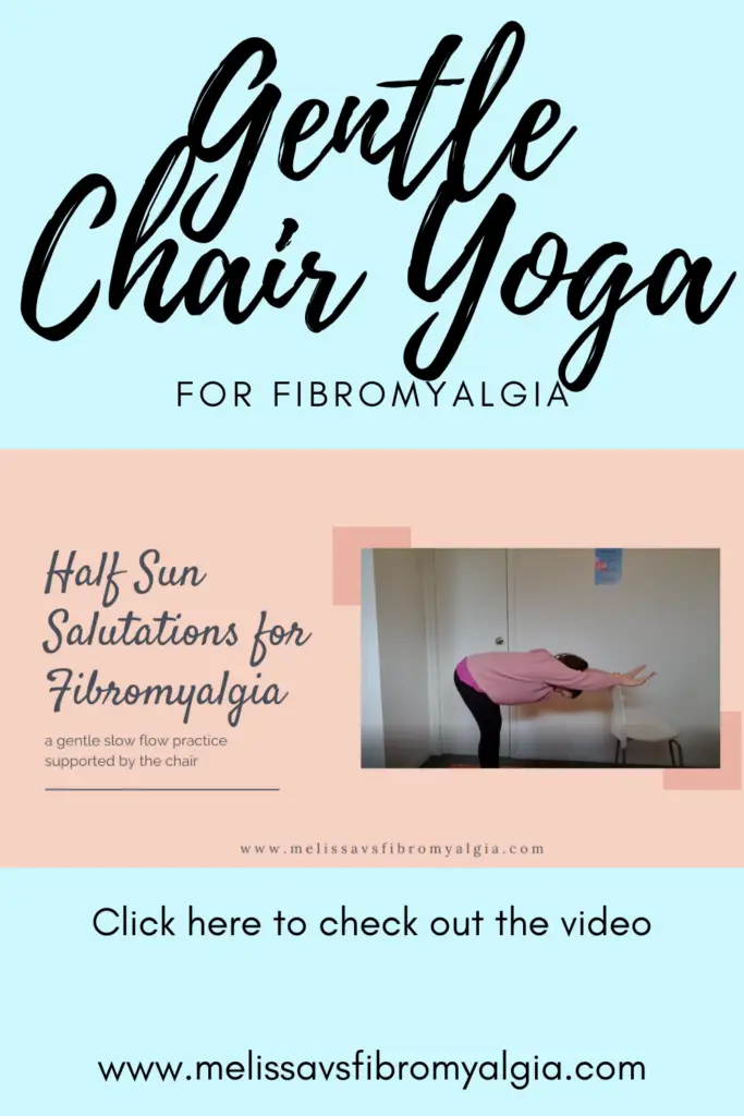 Gentle chair yoga for fibromyalgia