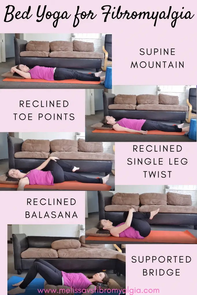 bed yoga poses for fibromyalgia