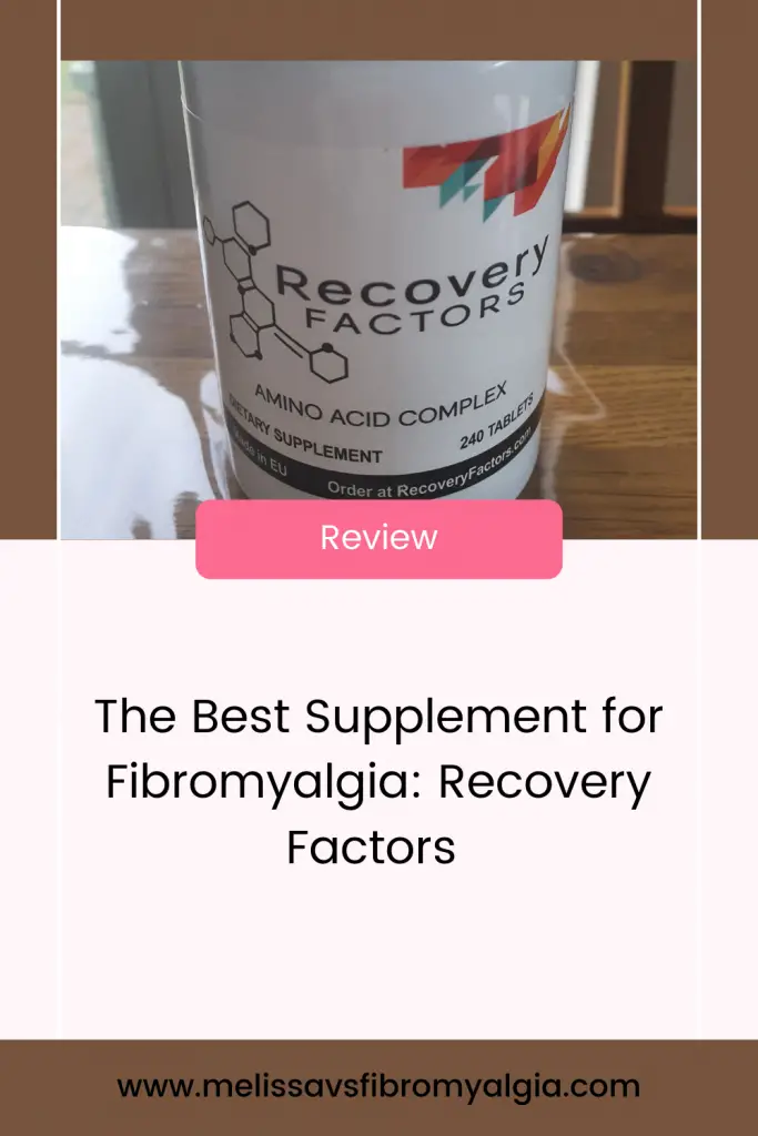 Recovery Factors best supplement for fibromyalgia