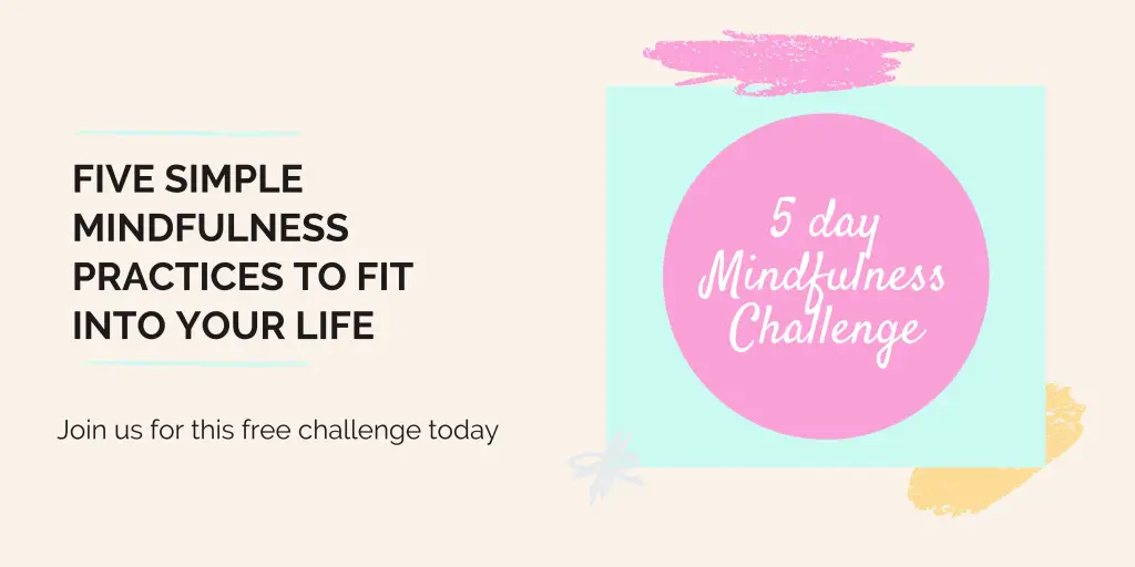 Join us for the five days minfulness challenge