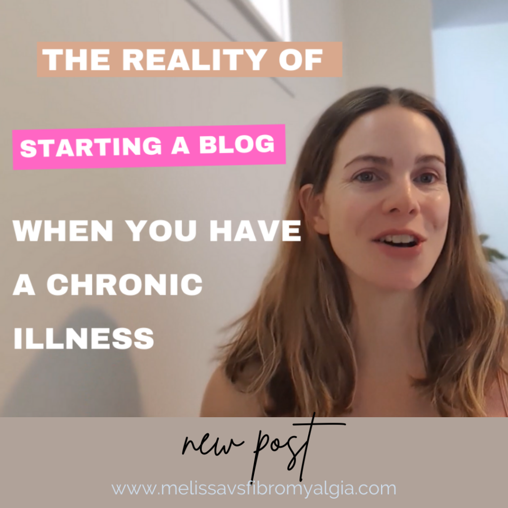 starting blogging 2022 with chronic illness