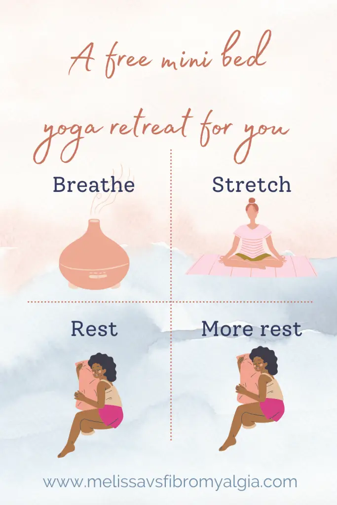 bed yoga retreat for you