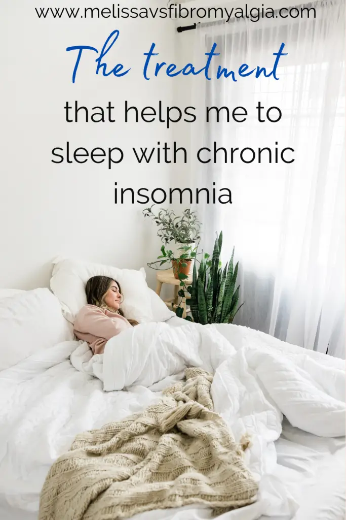 fibromyalgia and insomnia. person sleeping in bed.