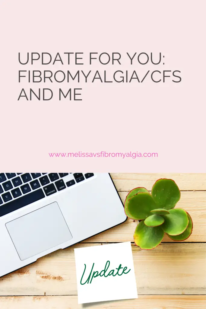 update for you at me/cfs and fibromyalgia awareness month