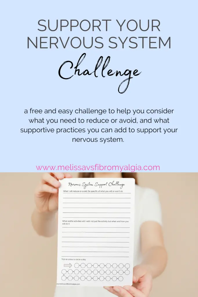 nurture your nervous system with fibromyalgia free challengte