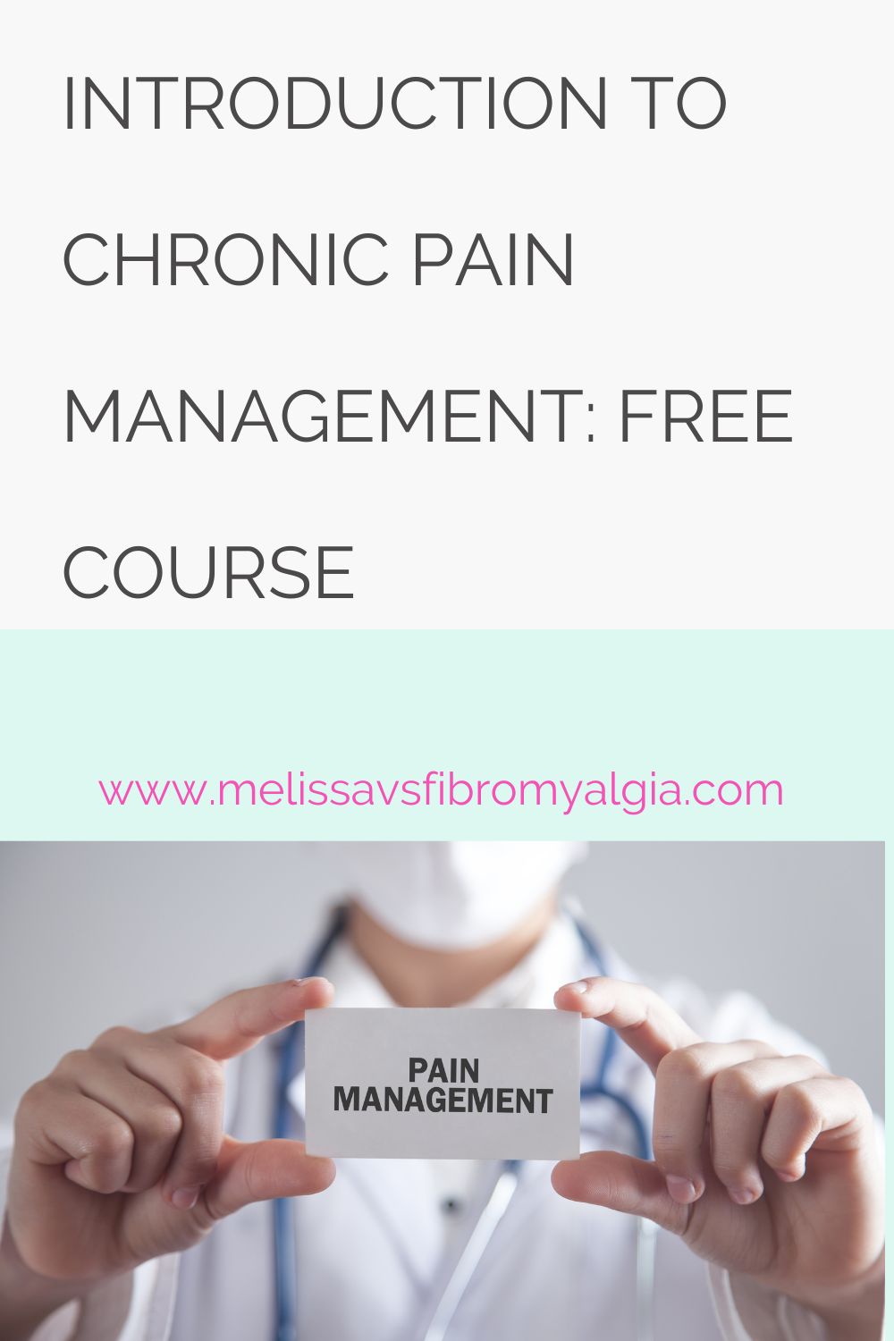 çhronic pain management course