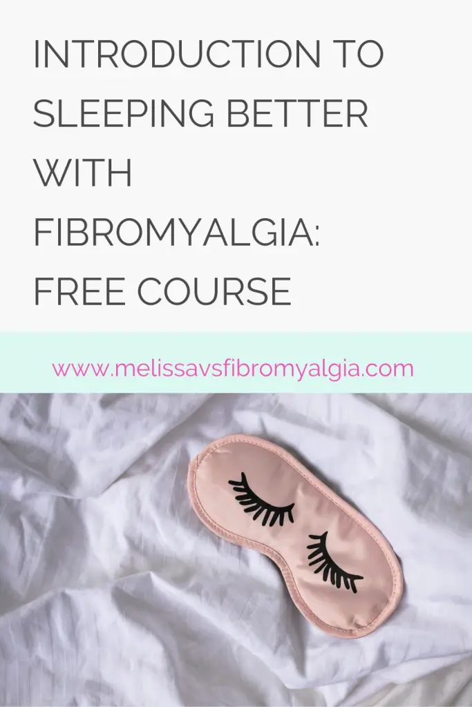sleep better with fibromyalgia free course