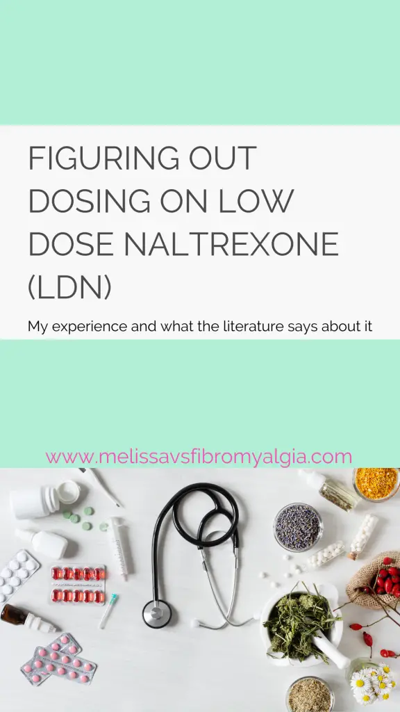 figuring out dosing on low dose naltrexone (LDN)