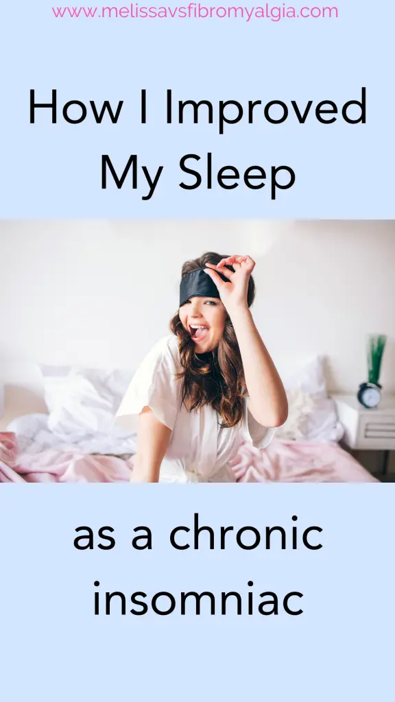 sleeping as a chronic insomniac