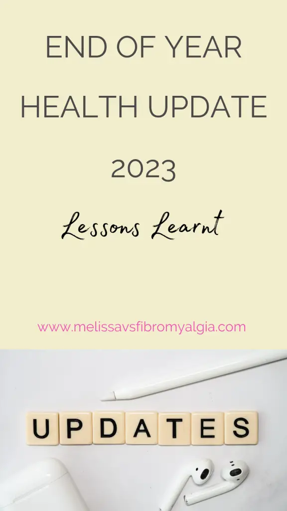 2023 health wrap up and lessons learnt