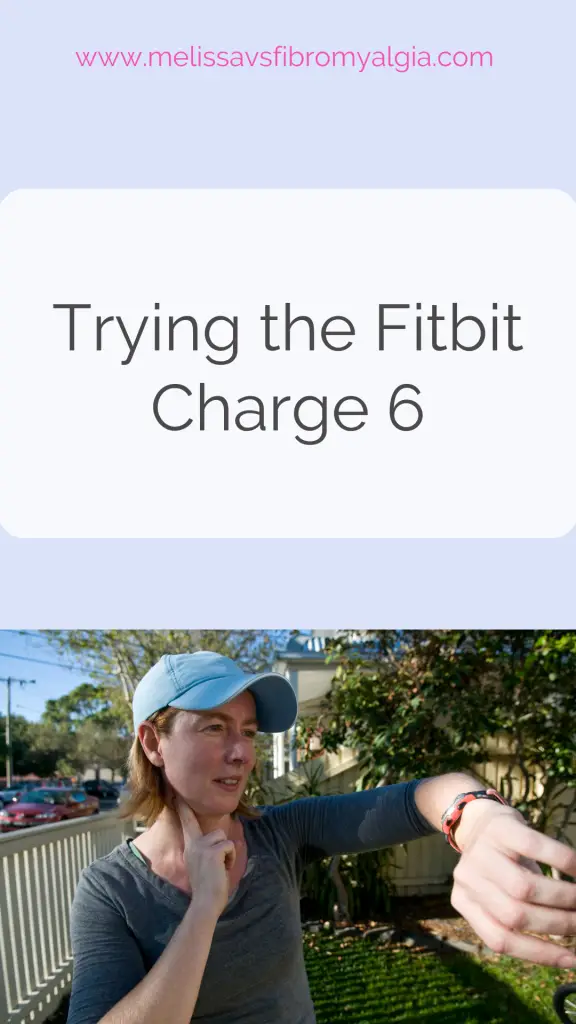 trying the fitbit charge 6
